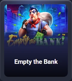 Empty the Bank – slot braquage de banque avec coffre-fort